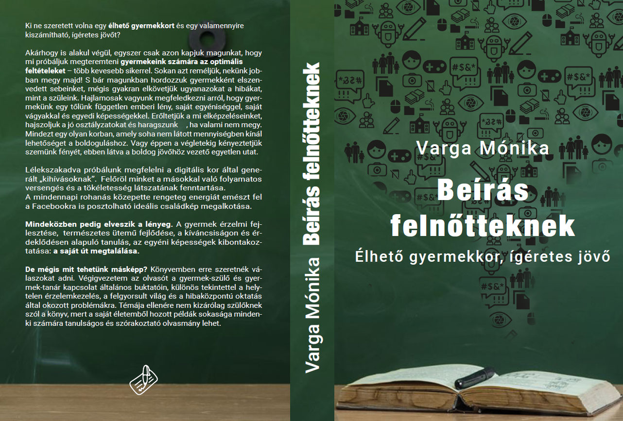 Beírás borító Varga Mónika Beírás felnőtteknek